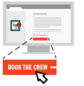 book a crew icon - Crew Connection