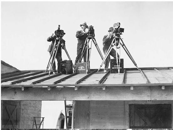 men on roof with cameras | Crew Connection