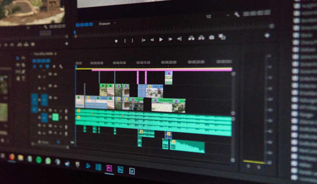 video editing on computer - Crew Connection